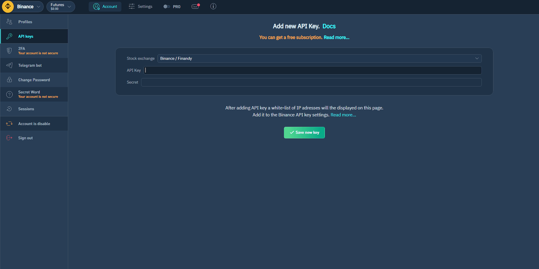 Connect API